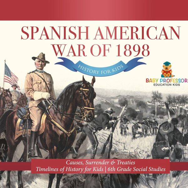 Spanish American War of 1898 - History for Kids - Causes, Surrender & Treaties   Timelines of History for Kids   6th Grade Social Studies