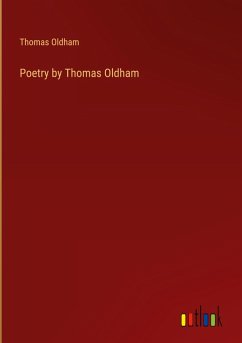 Cover Poetry by Thomas Oldham