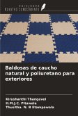 Baldosas de caucho natural y poliuretano para exteriores Baldosas de caucho natural y poliuretano para exteriores