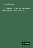 Herinneringen uit Zuid-Afrika, ten tijde der annexatie van de Transvaal