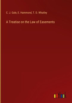 Cover A Treatise on the Law of Easements