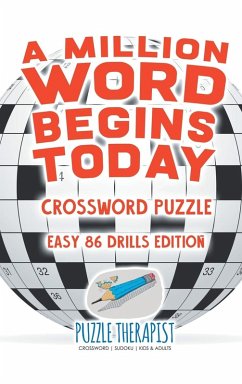 Cover A Million Word Begins Today   Crossword Puzzle   Easy 86 Drills Edition