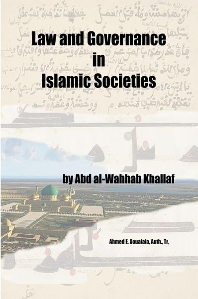 Law and Governance in Islamic Societies Law and Governance in Islamic Societies