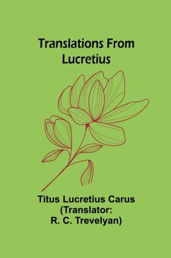 Cover Translations from Lucretius