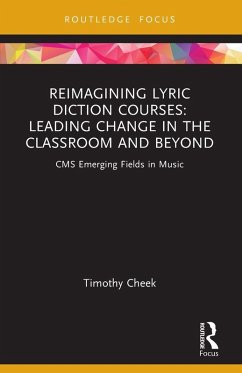 Cover Reimagining Lyric Diction Courses