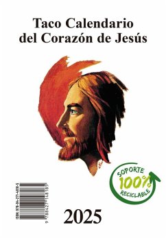 Cover Taco Calendario Sagrado Corazón 2025  Pared