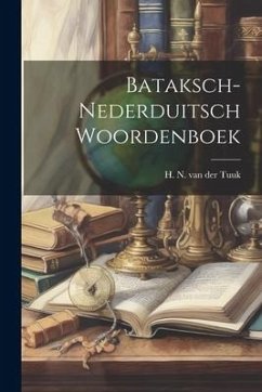 Cover Bataksch-nederduitsch Woordenboek