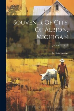 Cover Souvenir Of City Of Albion, Michigan: In Photo-gravure
