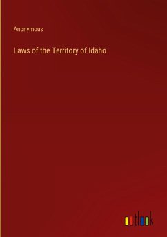 Cover Laws of the Territory of Idaho