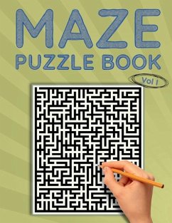 Maze Puzzle Book, Vol I - Brainiac Publishing