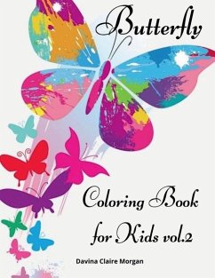 Butterfly Coloring Book for Kids vol.2 - Davina Claire Morgan