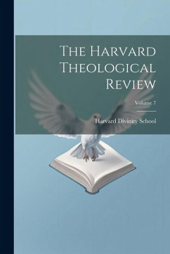 Cover The Harvard Theological Review; Volume 7
