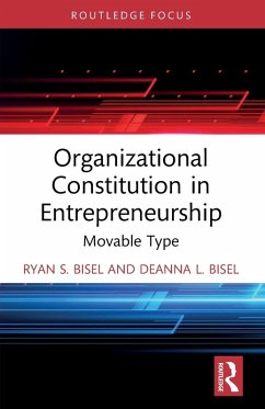 Cover Organizational Constitution in Entrepreneurship