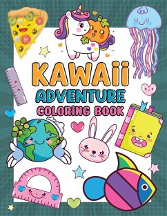 Cover Kawaii Adventure Book for Kids