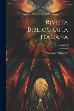 Cover Rivista Bibliografia Italiana; Volume 4