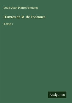 Cover ¿uvres de M. de Fontanes