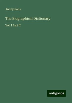 The Biographical Dictionary - Anonymous