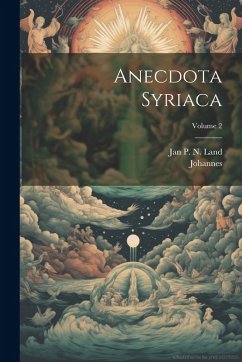 Cover Anecdota Syriaca; Volume 2