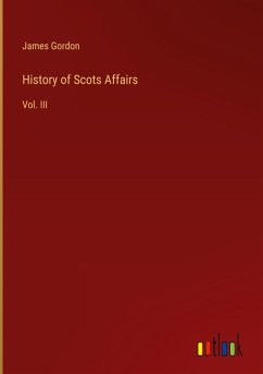 Cover History of Scots Affairs