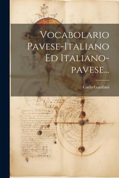 Cover Vocabolario Pavese-italiano Ed Italiano-pavese...