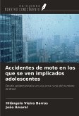 Accidentes de moto en los que se ven implicados adolescentes