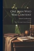 One Man Who Was Content: &quote;Mary;&quote; the Lustigs; Corinna's Fiammetta