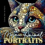 Mosaic Animal Portraits Coloring Book for Adults