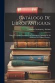 Catálogo De Libros Antiguos