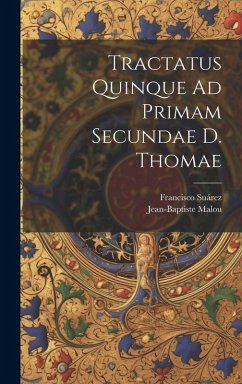 Cover Tractatus Quinque Ad Primam Secundae D. Thomae