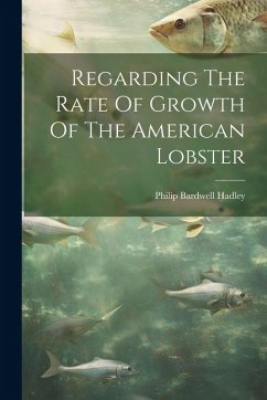 Cover Regarding The Rate Of Growth Of The American Lobster