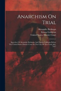 Cover Anarchism On Trial