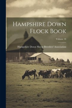 Cover Hampshire Down Flock Book; Volume 18