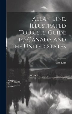 Cover Allan Line, Illustrated Tourists' Guide to Canada and the United States
