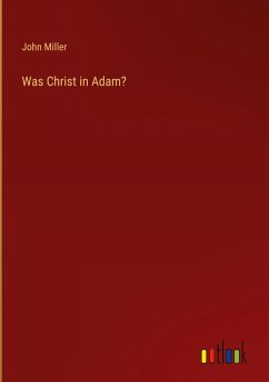 Cover Was Christ in Adam?