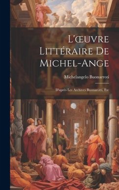 Cover L'oeuvre Littéraire De Michel-Ange