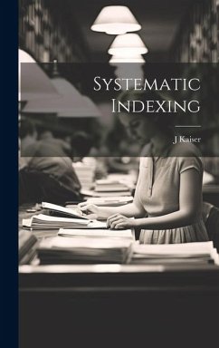 Cover Systematic Indexing