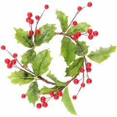 Ilex-Kranz mit Beeren rot Ø 20 cm