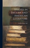 Studies in English and American Literature