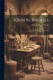 John N. Rhodes: A Yorkshire Painter, 1809-1842