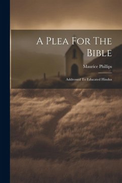 Cover A Plea For The Bible
