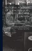 National Academy of Sciences Report on Pesticides and Children: Hearing Before the Committee on Agriculture, Nutrition, and Forestry, United States Se National Academy of Sciences Report on Pesticides and Children: Hearing Before the Committee on Agriculture, Nutrition, and Forestry, United States Se
