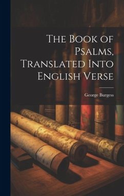 Cover The Book of Psalms, Translated Into English Verse