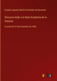 Discurso leido a la Real Academia de la Historia Discurso leido a la Real Academia de la Historia