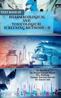 Cover Text Book of Pharmacological and Toxicological Screening Methods - II