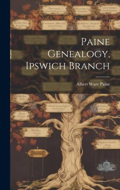 Cover Paine Genealogy, Ipswich Branch
