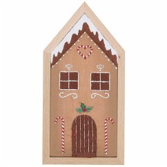 Cover Stickpackung vorgezeichnet, Lebkuchenhaus, klein