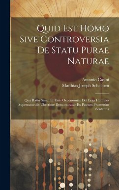 Cover Quid Est Homo Sive Controversia De Statu Purae Naturae