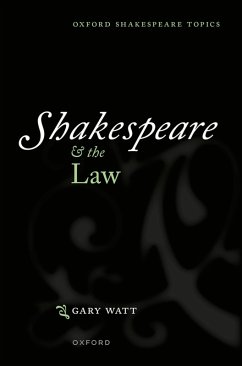 Cover Shakespeare and the Law