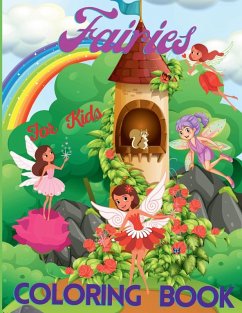 Cover Fairies Coloring Book for Kids