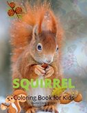 Squirrel Coloring Book for Kids